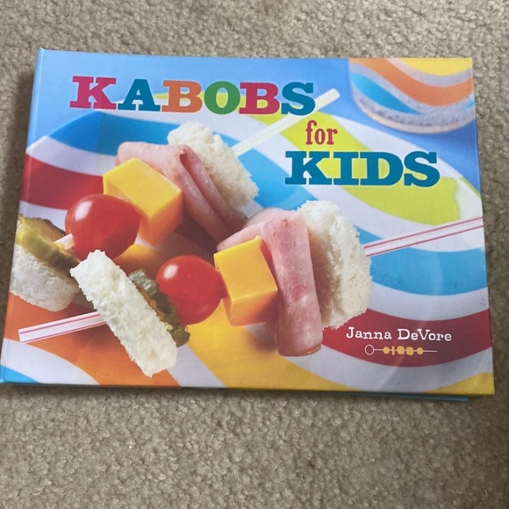 Kabobs for Kids‎ spiral bound children’s cookbook